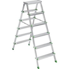 Verto Sm Saraylı 6+6 Çift Taraflı Alüminyum Merdiven