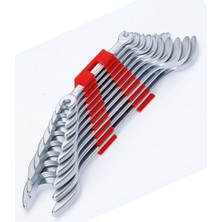 Verto Izeltaş 0100 Iki Ağız Anahtar Takımı Kısa Boy 12 Parça