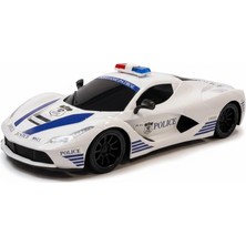 NessiWorld 1385-16A Uz.kumand.şarjlı Polis Arabası 1.14