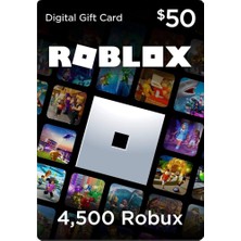 Roblox Gift Card - 4500 Robux (Iade Garantili Tam Yüklenir)