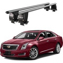 Today Auto Royal Cadillac Xts (2012-2019) Uyumlu Gri Kilitli Ara Atkı Port Bagaj Tavan Barı