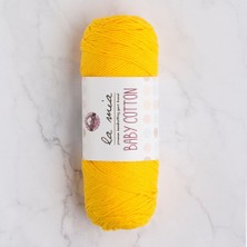 Nikaa Shop La Mia Baby Cotton Hardal Sarısı El Örgü Ipi - L003 - 33632