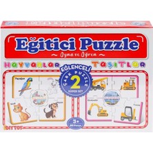 Nexgen 7196 Çark Puzzle Hayvanlar