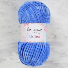 Nikaa Shop La Mia Mellow Mavi El Örgü Ipi - 958