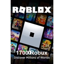 Roblox Gift Card - 1700 Robux (Eur Eksiksik Tam Yüklenir)