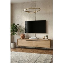 Robin Home Tv Ünitesi Sehpası Metal Ayaklı 160CM Sepet