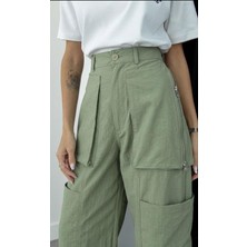 Gkc Butik Paraşüt Kargo Cepli Pantolon