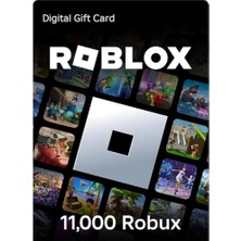 Roblox Gift Card - 11.000 Robux (Iade Garantili Tam Yüklenir)