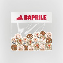 Baprile 23 Nisan Ulusal Egemenlik ve Çocuk Bayramı Sticker Paketi 20 Parça Kaliteli Su Geçirmez Etiket Seti