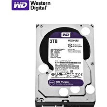 Urfakent Western Digital 3.5" 3 Tb Purple WD30PURZ Sata 3.0 5400 Rpm Hard Disk