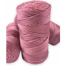 Urfakent Makrome Ipi 3mm Polyester Gül Kurusu