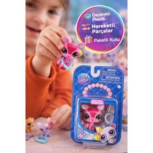 Toyfest Littlest Pet Shop Seri 4 Tekli Figür Miniş Pembe Karakter Koleksiyon Oyuncak Lps