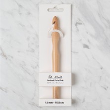 Urfakent La Mia Whitewood 12 mm 15.5 cm Ahşap Yün Tığ