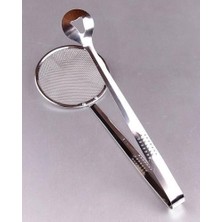 Urfakent Buffer® Çok Amaçlı Süzgeçli Paslanmaz Metal Haşlama ve Kızartma Maşası