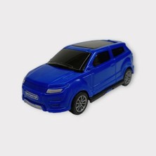 Calperia Çek Bırak Arabalar 10 cm - Mavi Hatchback (Lisinya)