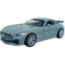 Calperia Çek Bırak Metal Arabalar 12 cm - Gri (Lisinya)