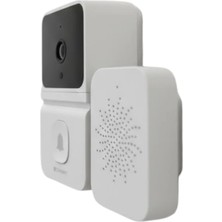 Gerçek Zamanlı Fotoğraflı Akıllı Kapı Zili Iki Yönlü Konuşma