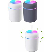 Rgb Işıklı Ulrasonik Ledli Hava Nemlendirici Buhar Makinesi Buhardanlık