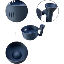 Ergonomik Saplı Sebze Süzgeçli Yıkayıcı Çok Amaçlı Mutfak Ürünü