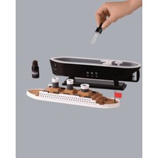 7 Renk Ortam Işıklı Dekoratif Gemi Tasarım Hava Nemlendirici Difüzör