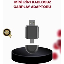 Kablosuz Carplay Adaptörü – Bluetooth 5.4 ve Wi-Fi 6 Teknolojili Tak & Çalıştır Dönüştür