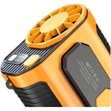 Yüksek Hızlı Mini Klima Fan – 11 M/s Rüzgar Gücü, 100 Hız Ayarı