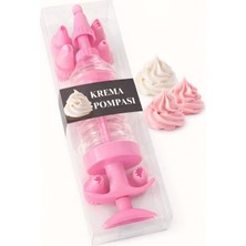Formzen Krema Pompası Seti 8 Parça – Pasta Süsleme Şırıngası | Pasta, Cupcake ve Tatlı Dekorasyon Aparatı