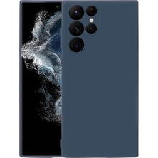 Royal Cover Samsung Galaxy S22 Ultra Lansman Kılıf Içi Dolgulu Esnek Soft Yapılı Premium Silikon Kapak Rcv/mara