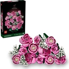 Lego 10374 Lego iconic Botanicals Pembe Gül Buketleri 789 parça +18 yaş