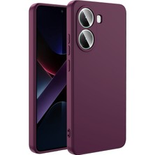 Moby Shop Poco X7 Pro  Yumuşak Doku & Kadife Iç Kaplama – Esnek Silikon Koruyucu Kılıf