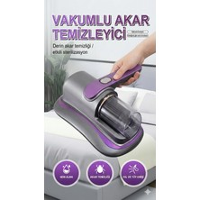 Uv Işık Teknolojili Güçlü Motorlu Yatak Temizleme - %99,9 Akar Giderme Özelliği ile