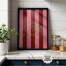 Persona Istanbul "the Culinary Choreography" - Eklektik Tipografi ve Ritüel Posteri (Çerçevesiz)