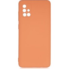 Royal Cover Samsung Galaxy A71 Lansman Kılıf Içi Dolgulu Esnek Soft Yapılı Premium Silikon Kapak Rcv/mara