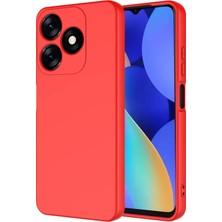 Moby Shop Tecno Spark 10C Yumuşak Doku & Kadife Iç Kaplama – Esnek Silikon Koruyucu Kılıf