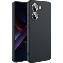 Moby Shop Poco X7 Pro  Yumuşak Doku & Kadife Iç Kaplama – Esnek Silikon Koruyucu Kılıf