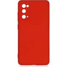 Royal Cover Samsung Galaxy S20 Fe Lansman Kılıf Içi Dolgulu Esnek Soft Yapılı Premium Silikon Kapak Rcv/mara