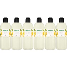 Agarta Kolonya 400 ml Limon 80 Derece Pet Şişe (6 Lı Set)
