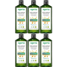 Agarta Doğal Şampuan 400 ml Kepek Karşı Etkili - Kaşıntı Pullanma Karşıtı (6 Lı Set)