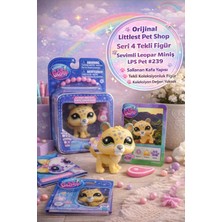 Toyfest Littlest Pet Shop Seri 4 Tekli Figür Miniş Leopar Lps Pet #239 Koleksiyon Sevimli G7 Orijinal