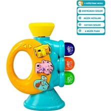 Nexgen JLG-855-38A Işıklı ve Müzikli Trompet Bebek - 1 Adet Stokta Olan Gönderilir