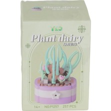 Nexgen P1257 Panlos Simülasyon Çiçek Serisi 257 Parça Block Oyuncak