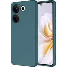 Moby Shop Tecno Camon 20 Pro 4g Yumuşak Doku & Kadife Iç Kaplama – Esnek Silikon Koruyucu Kılıf