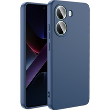 Moby Shop Poco X7 Pro  Yumuşak Doku & Kadife Iç Kaplama – Esnek Silikon Koruyucu Kılıf