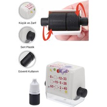 Tonkut Matematik Işlem Rulosu Boşluk Doldurmalı Set Toplama Çıkarma Alıştırma Eğitici Oyuncak