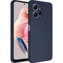 Royal Cover Redmi Note 12 4g Lansman Kılıf Içi Dolgulu Esnek Soft Yapılı Premium Silikon Kapak Rcv/mara