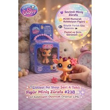 Toyfest Littlest Pet Shop Seri 4 Tekli Figür Miniş Zürafa #238 G7 Koleksiyon Oyuncak Orijinal Lps