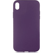 Royal Cover iPhone Xr Lansman Kılıf Içi Dolgulu Esnek Soft Yapılı Premium Silikon Kapak Rcv/mara
