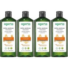 Agarta Doğal Şampuan 400 ml Ardıç Katranı ve Keratin (4 Lü Set)