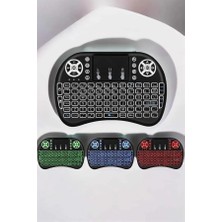 USB Bağlantılı Mini Q Klavye Işıklı Tüm Cihazlara Uyumlu