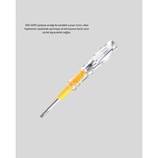 Neon Işıklı Elektrik Kontrol Kalemi